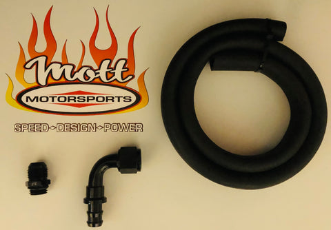 MOTT OUTLAW VALVE COVER VENT KIT 10an