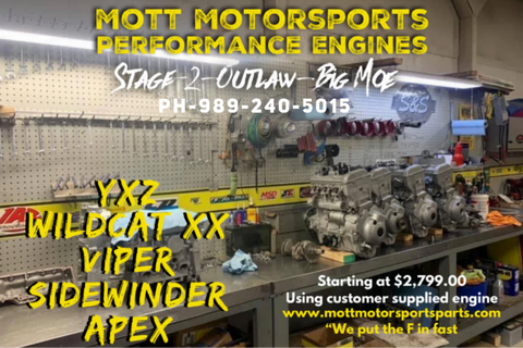 Mott Performance Engines-Using Customer Supplied Engine