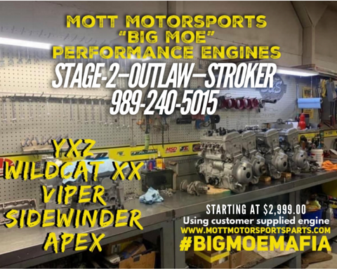 Mott Performance Engines-Using Customer Supplied Engine